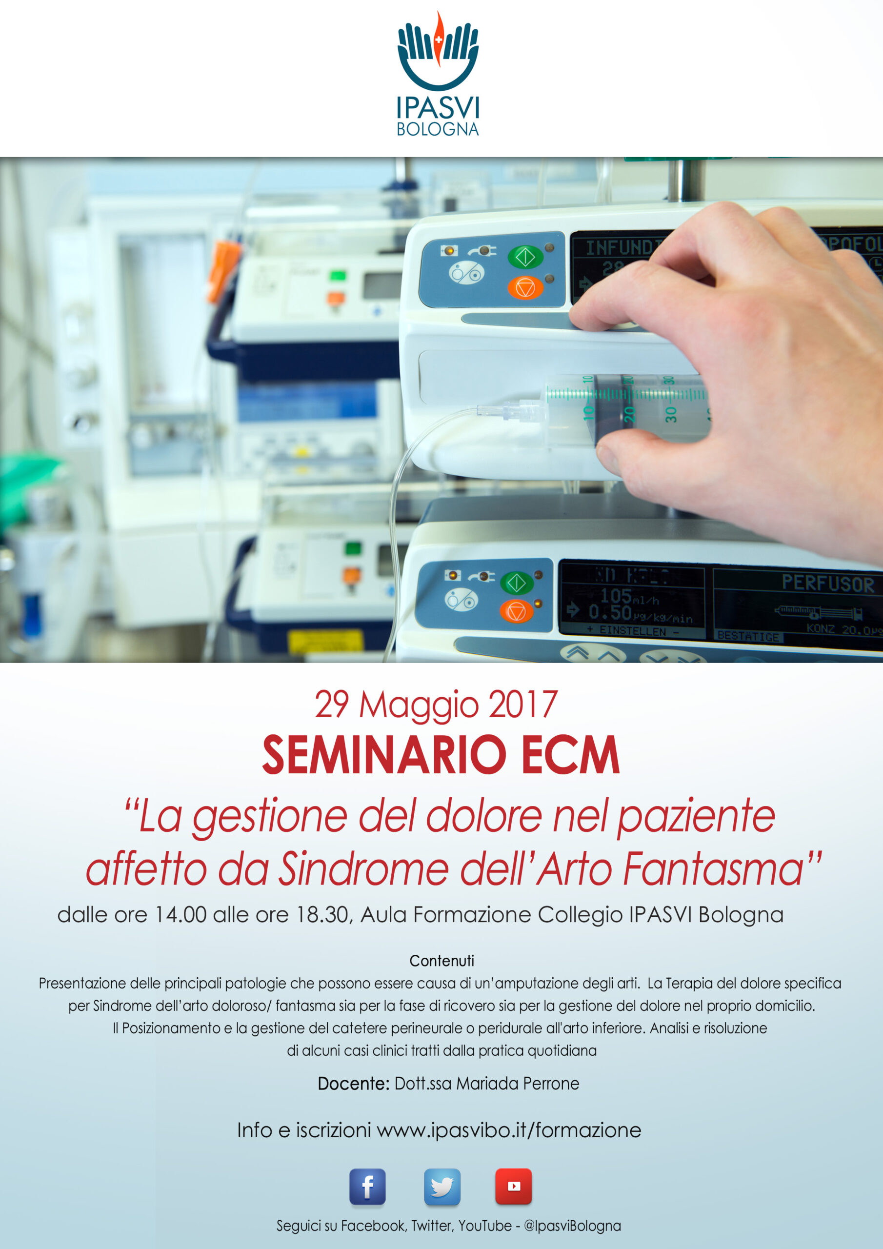 Seminario “la Gestione Del Dolore Nel Paziente Con Sindrome Da Arto Fantasma” Ordine 9037