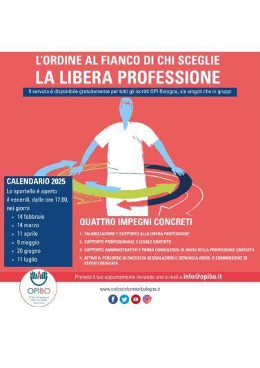 L’Ordine al fianco di chi sceglie la Libera Professione - Sportello Libera Professione 2025