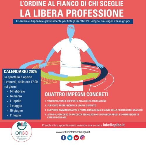 L’Ordine al fianco di chi sceglie la Libera Professione – Sportello Libera Professione 2025