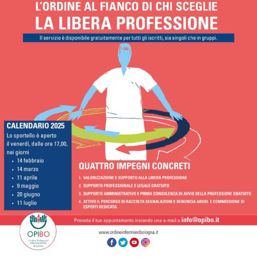 L’Ordine al fianco di chi sceglie la Libera Professione – Sportello Libera Professione 2025